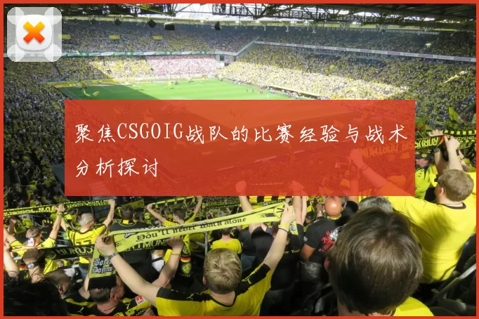 聚焦CSGOIG战队的比赛经验与战术分析探讨