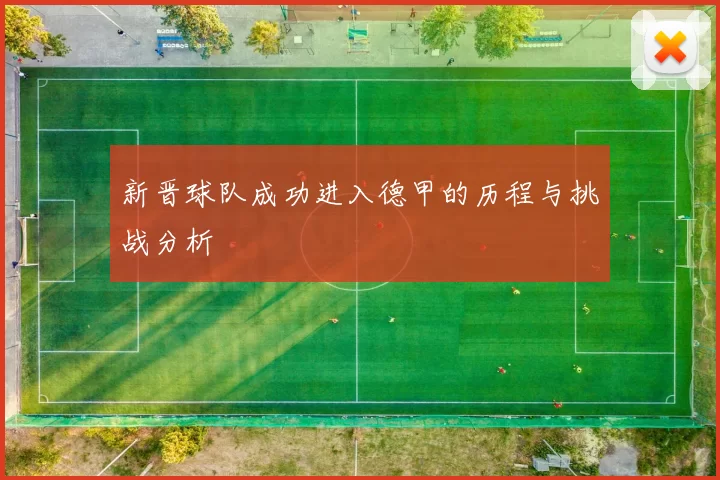 新晋球队成功进入德甲的历程与挑战分析